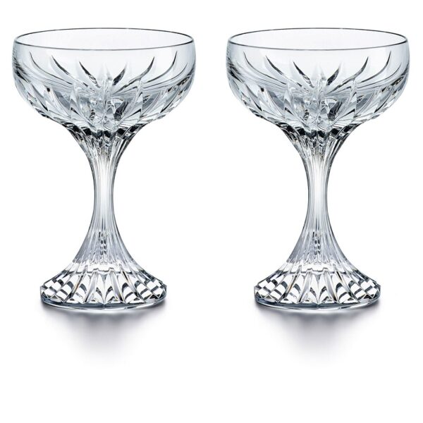 чаши за шампанско baccarat massena coupe сет 2 броя