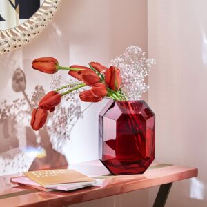Ваза Octogone Red Baccarat
