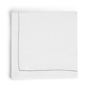 Ленени салфетки Silver Thread Saddlestitch Dinner