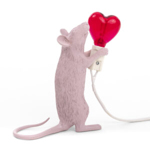 Настолна лампа Mouse Step Love USB Seletti