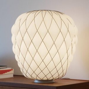 Настолна лампа Pinecone Chrome White Fontanaarte
