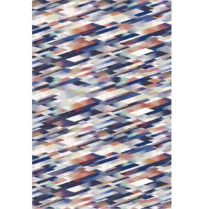Килим Diagonal Gradient Pink 200 x 300 Polyamide Moooi