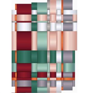 Килим Lint Red Rectangle Polyamide Moooi