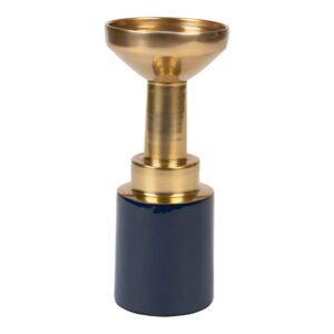 Свещник Glam Blue M Zuiver