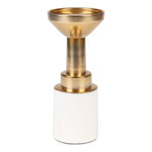 Свещник Glam White M Zuiver