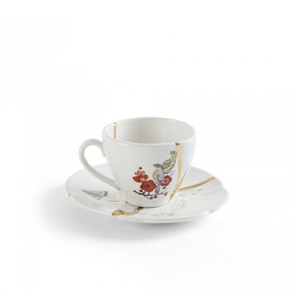 Чаша за кафе Kintsugi Bird Seletti