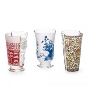 Коктейлни чаши Hybrid Clarice set of 3 Seletti