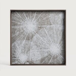 Поднос White Slices Square