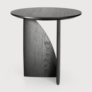 Помощна маса Oak Geometric Black