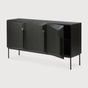 ШКАФ OAK STAIRS BLACK SIDEBOARD SMALL