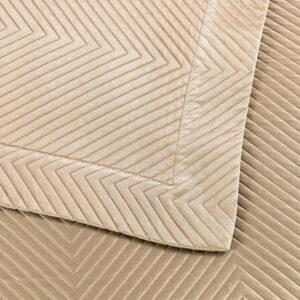 Покривка за легло Luxury Herringbone Savage Beige