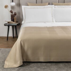 Покривка за легло Luxury Herringbone Savage Beige