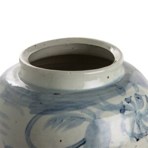 Буркан Condiments Pot Blue & White L