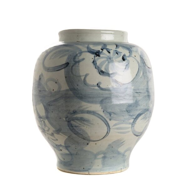 Буркан Condiments Pot Blue & White L