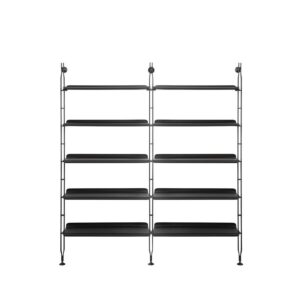 Етажерка Adam Wood Ash Black/Black Kartell