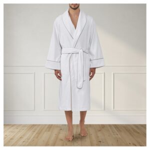 Халат за баня Continental White/Licorice Extra Large