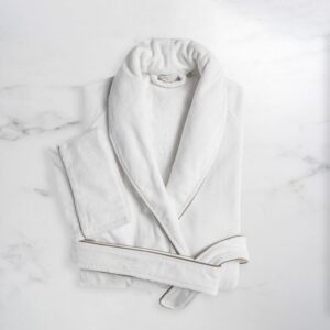 Халат за баня Continental White/Licorice Extra Large