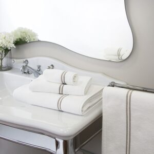 Хавлиена кърпа Hotel Classic Bath White/Khaki
