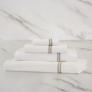 Хавлиена кърпа Hotel Classic Bath White/Khaki