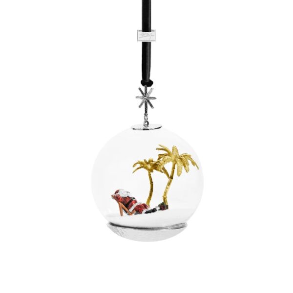 Коледна украса Island Santa Snow Globe