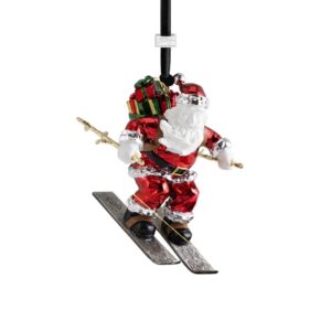 Коледна украса Skiing Santa