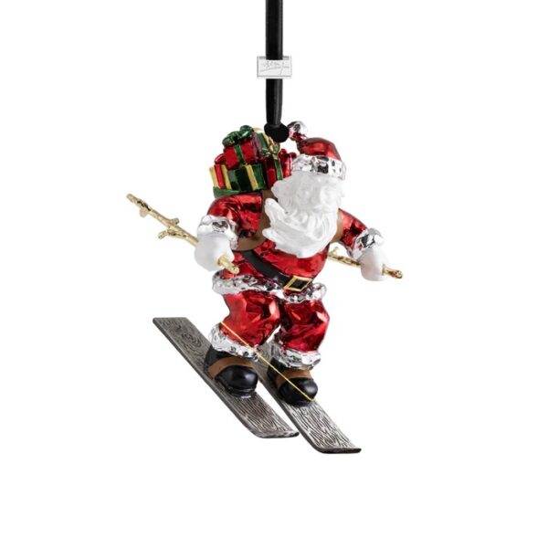 Коледна украса Skiing Santa