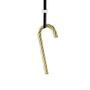 Коледна украса Twist Candy Cane Gold Stripe