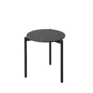 Помощна маса Undique Black Terrazzo Kartell