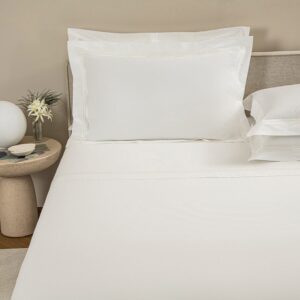 Спален комплект Triplo Popeline White/Milk 260x240