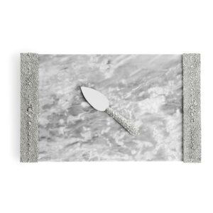 Дъска за сирена и нож Shagreen