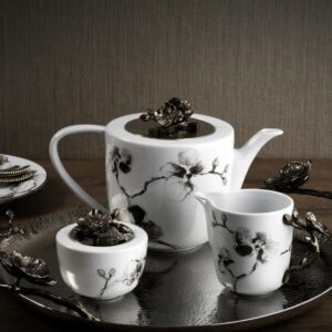 Захарница Black Orchid Porcelain