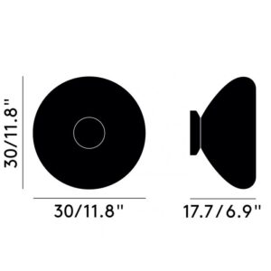 Аплик Void LED Steel Tom Dixon