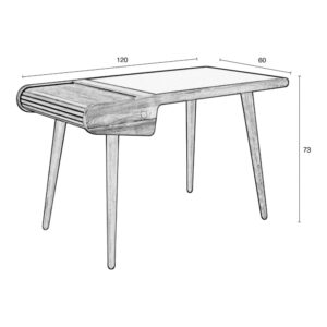 Бюро Barbier Writing Desk Natural Zuiver
