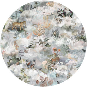 Килим Memento Moooi Medley Dawn Round Small Polyamide Moooi