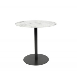 Помощна маса Snow Oval Marble Zuiver
