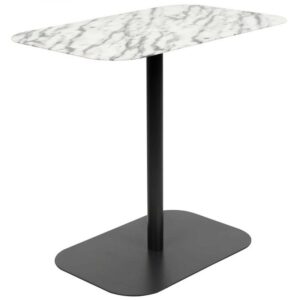 Помощна маса Snow Rectangle Marble Zuiver
