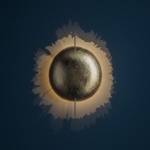 Аплик за стена PostKrisi W 21 Gold
