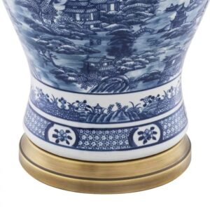 Настолна лампа Chinese Blue Eichholtz