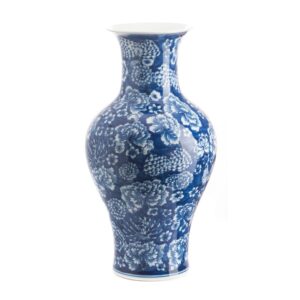 Ваза Straight Peony Blue White