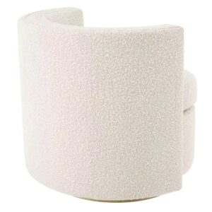 Въртящо кресло Amanda Bouclé Cream Eichholtz