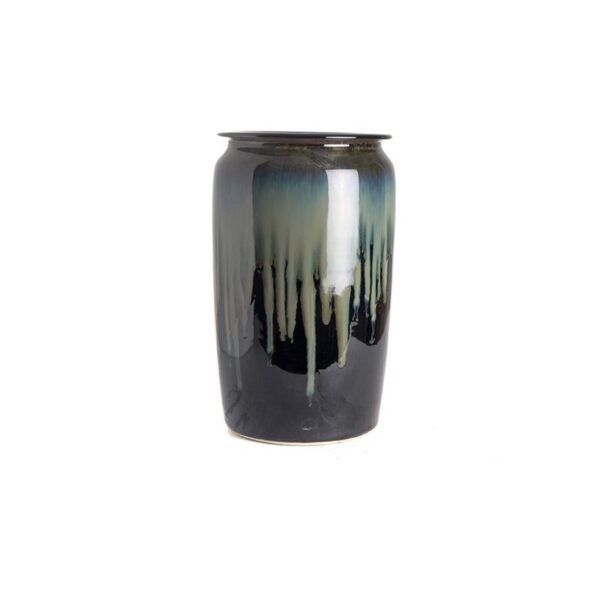Кашпа Reactive Glazed Drops M
