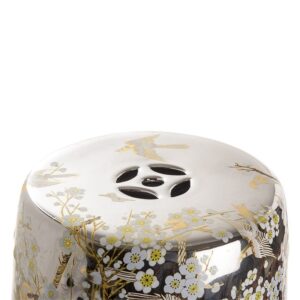 Stool Silver Cherry Tree