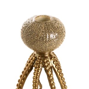 Свещник Octopus Bronze S