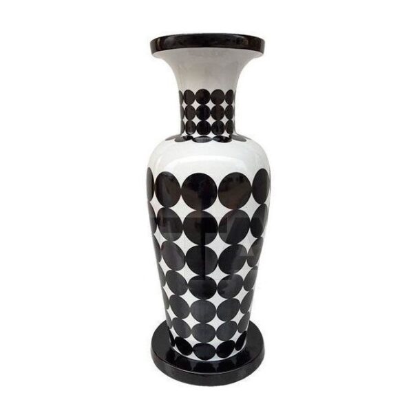 Ваза FDL 60 Black Rounds Black