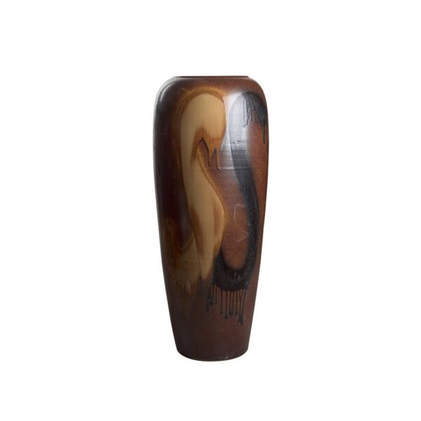 Ваза Jar High Drips S Brown M