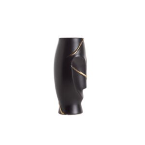 Ваза Maoi Ceramic Kintsugi Black M