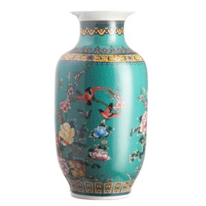 Ваза Tall Flowers Turquoise