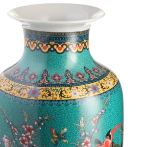 Ваза Tall Flowers Turquoise