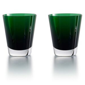 Чаши Mosaïque Tumbler Green сет 2 броя Baccarat