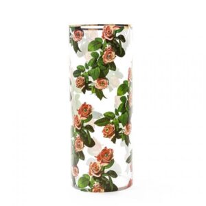 Ваза Glass Roses Cylindrical Big Seletti